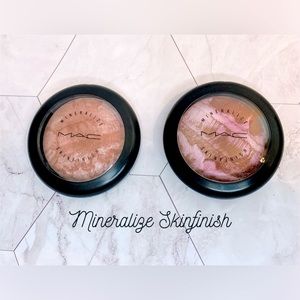 2 Mac Mineralize Skinfinish in Lust and Riot.